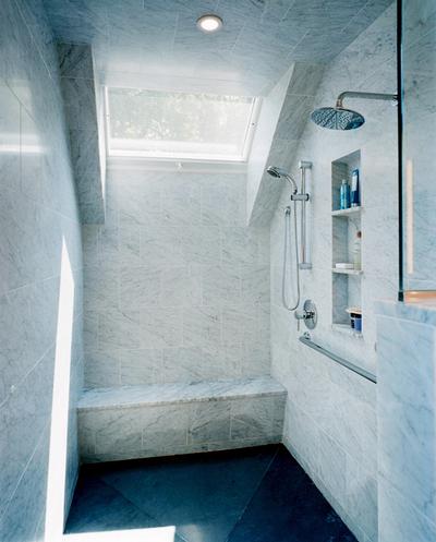 Graves Road in Conway, MA Master shower suite