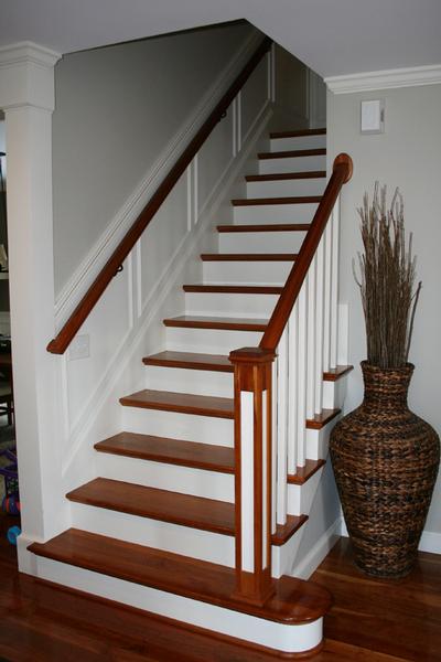 Leeds Remodel Cherry Staircase